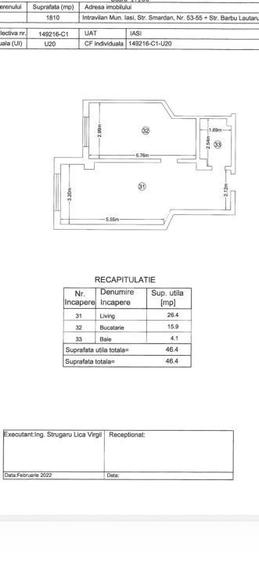 Apartament cu 2 camere decomandat în Tudor Vladimirescu