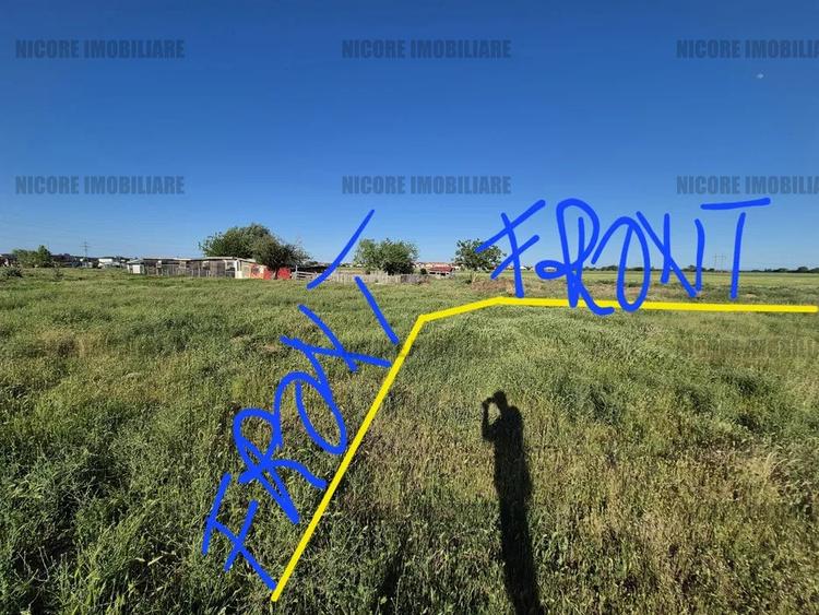 Teren Construcții intravilan de 542 mp, în Giroc