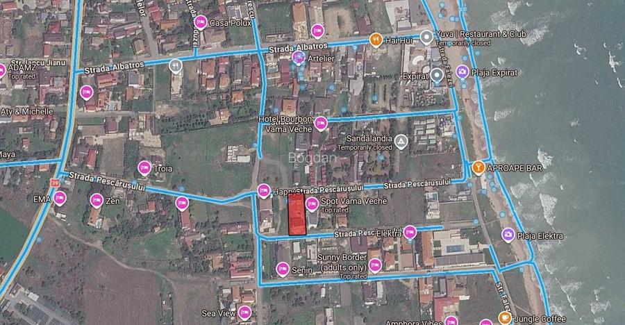 Teren cu pensiune turistica in curs de construire - Vama Veche