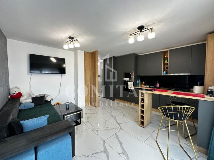 Apartament cu 2 camere semidecomandat, mobilat în Florești — fotografia 1