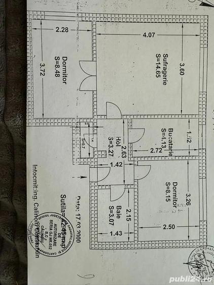 Apartament cu 3 camere decomandat în 9 Mai