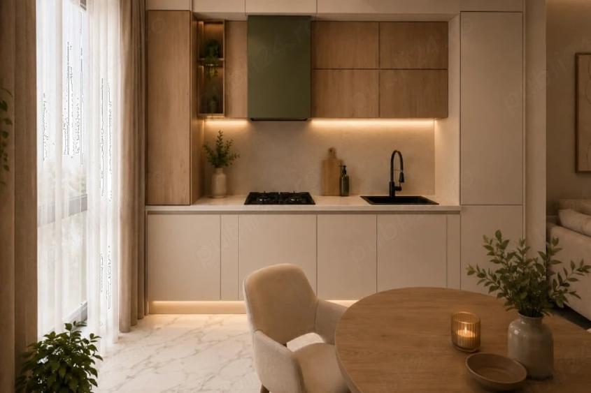 Apartament cu 2 camere semidecomandat în Central