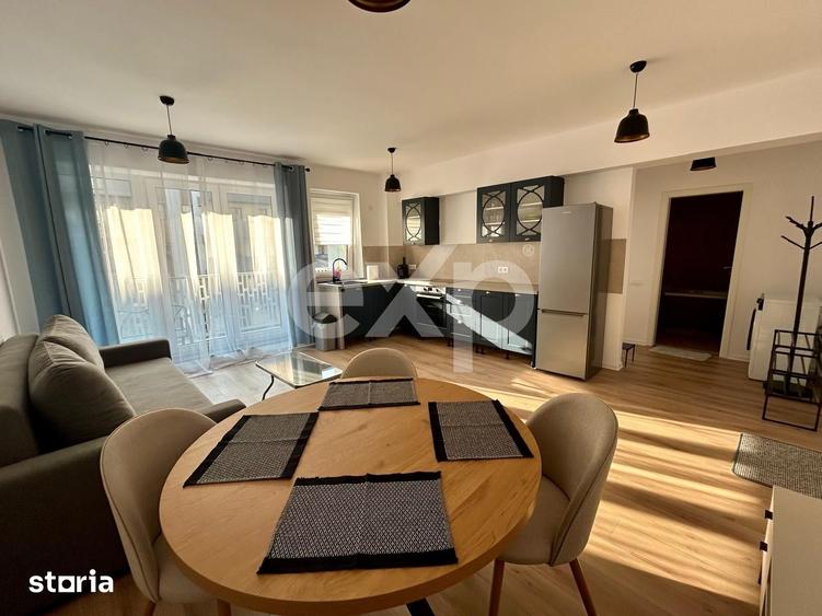 Apartament cu 3 camere decomandat, mobilat în Tractorul
