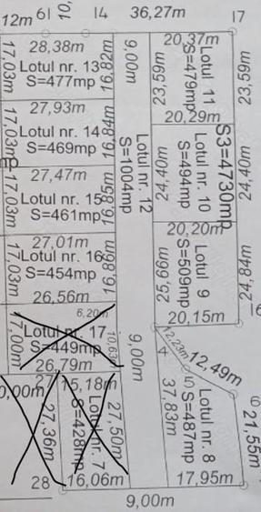 Teren de 487 mp, în Cârcea