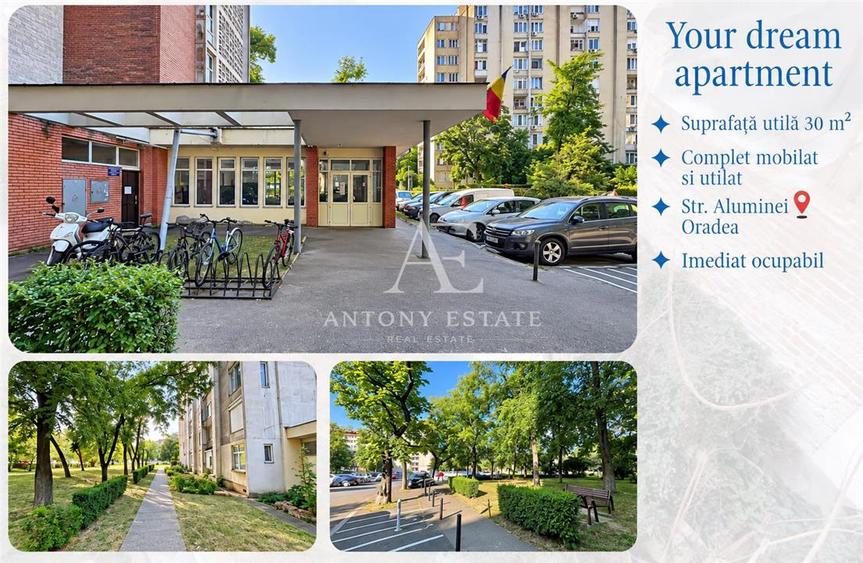 Garsonieră decomandată în Rogerius