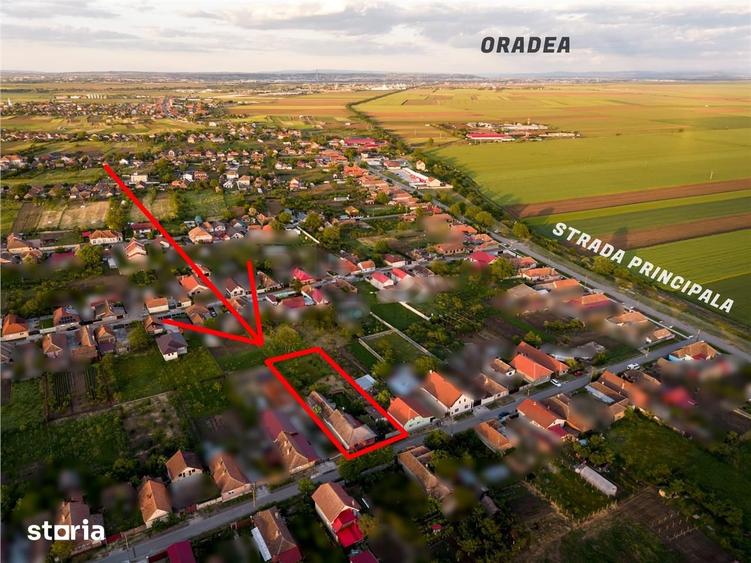 Casă cu 4 camere cu Teren 1440 Mp în Girișu de Criș