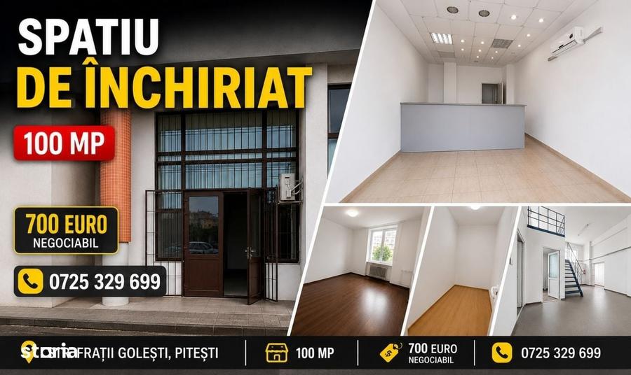 Spațiu comercial, de 100 mp, în Frații Golești