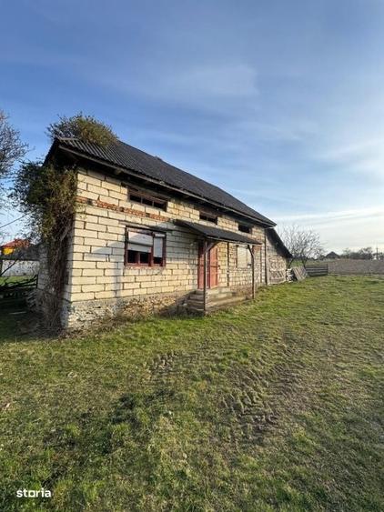 Casă cu 2 camere cu Teren 4700 Mp în Sălsig