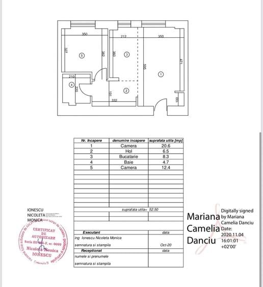 Apartament cu 2 camere în Aviației