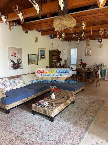 Vila P+M, 5 camere, piscina, curte spre lac - Sarulesti, Calarasi