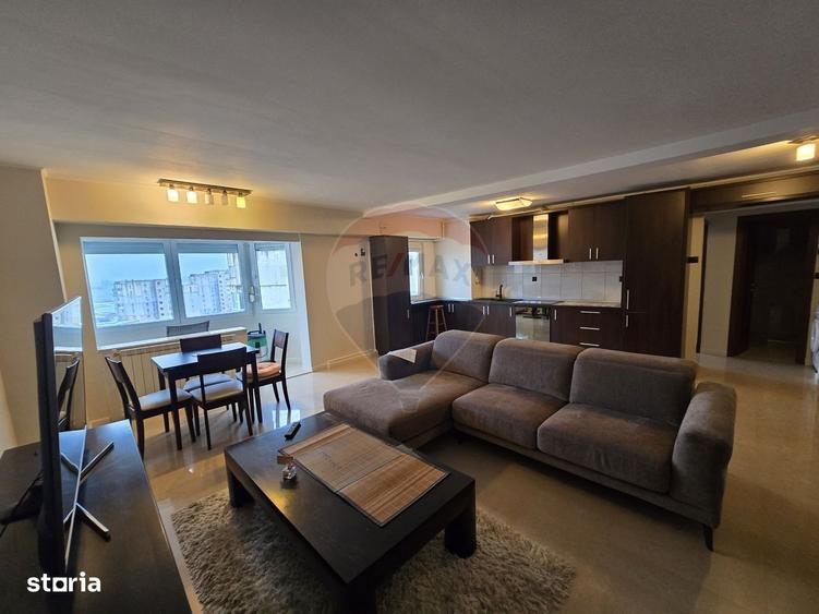 Apartament cu 2 camere, mobilat în Faleza Nord