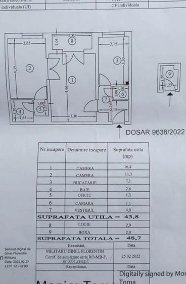 Apartament cu 2 camere semidecomandat în Kogălniceanu
