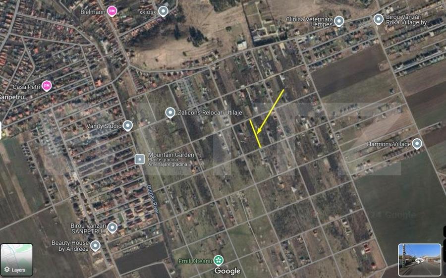 Teren Construcții intravilan de 813.40002441406 mp, în Sânpetru