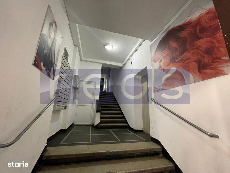 Apartament cu 2 camere semidecomandat, mobilat în Romană