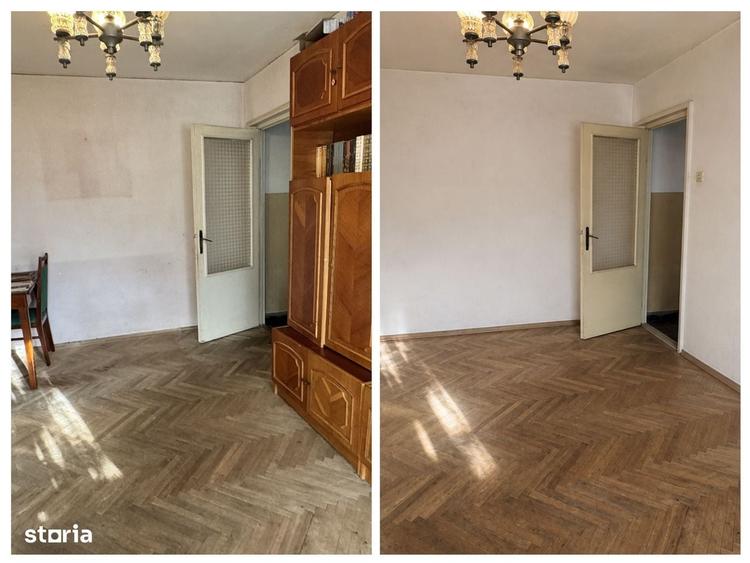 Apartament cu 3 camere semidecomandat în Central