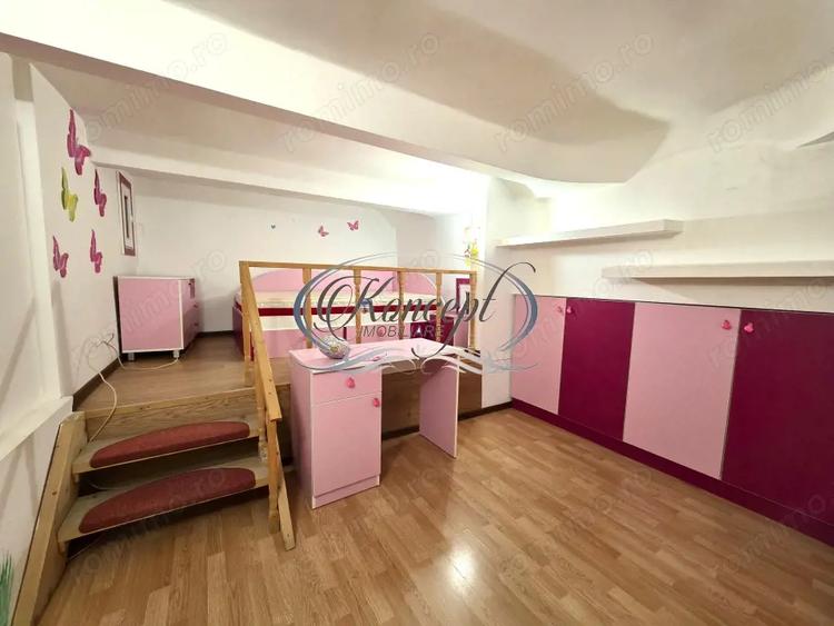 Apartament cu 4 camere semidecomandat, mobilat în Iris