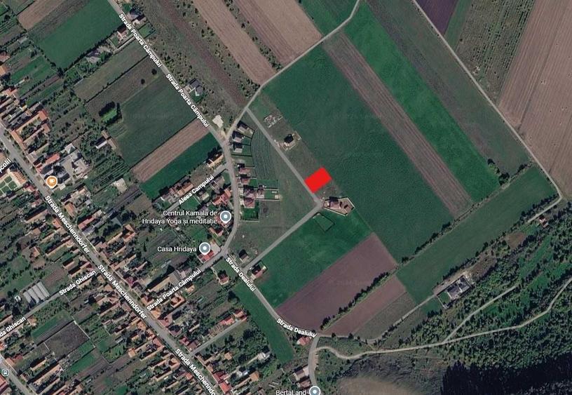 Teren de 586 mp, în Sânpetru