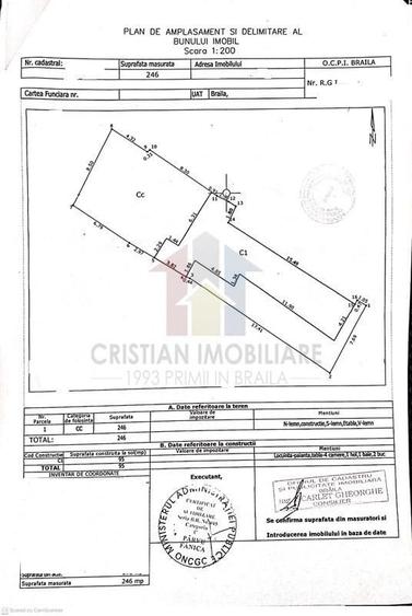 Casă cu 4 camere cu Teren 246 Mp în Radu Negru