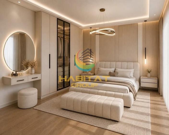 Apartament cu 2 camere decomandat în Est