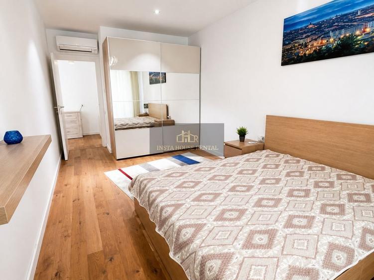 Apartament cu 2 camere semidecomandat în Băneasa