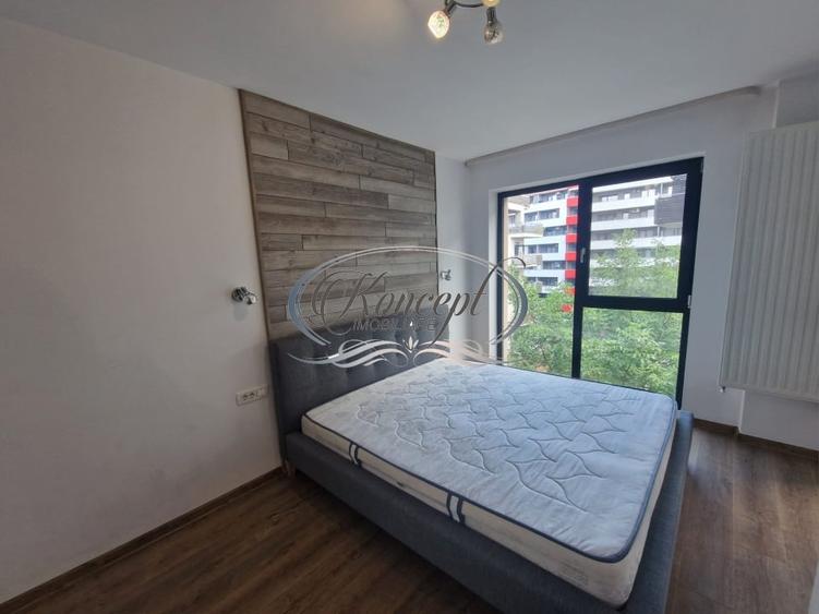 Apartament cu 2 camere semidecomandat, mobilat în Bună Ziua