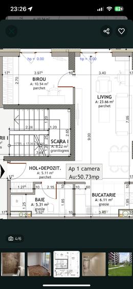 Apartament cu 2 camere decomandat în Iris