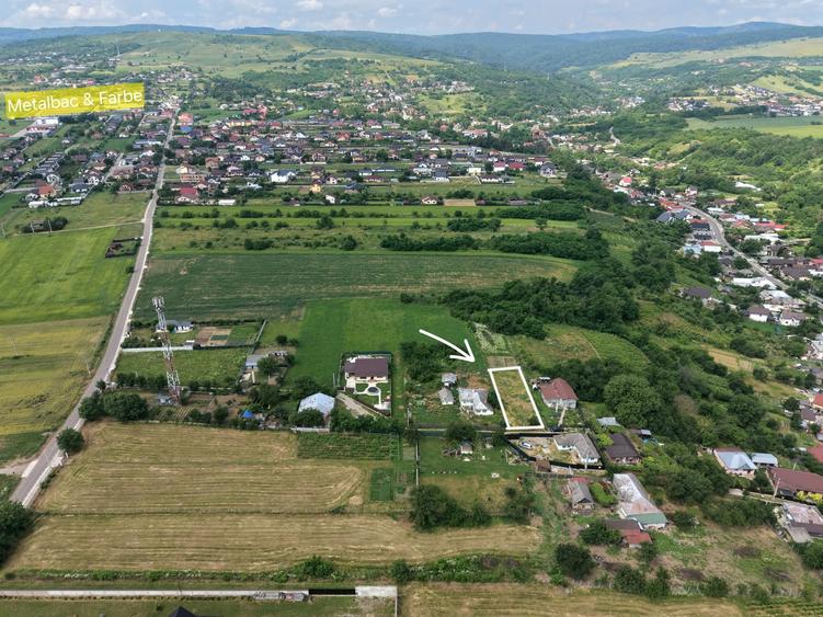 Teren Construcții intravilan de 584 mp, în Măgura