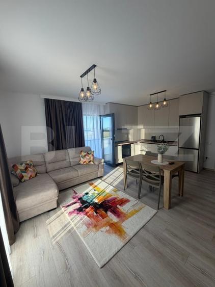 Apartament cu 2 camere decomandat, mobilat în Cristian — fotografia 1