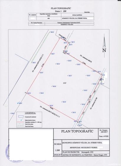 Teren de 404 mp, în Exterior Vest