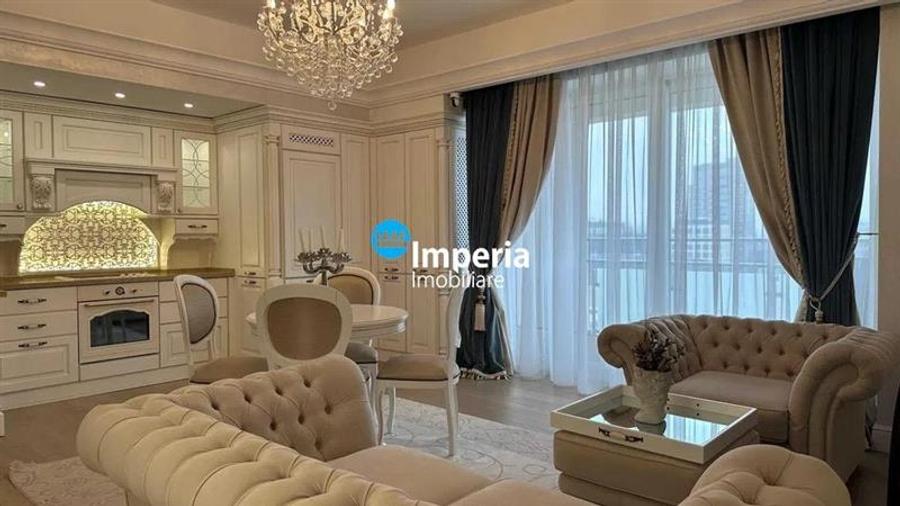 Apartament cu 3 camere decomandat, mobilat în Central