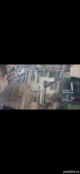 Teren de 1000 mp, în Leș