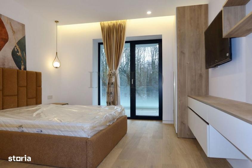 Apartament cu 4 camere, mobilat în Băneasa