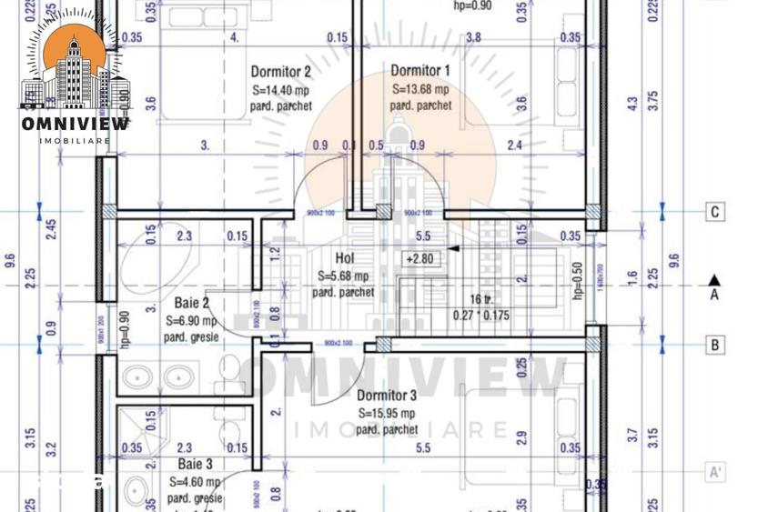Casă cu 5 camere cu Teren 950 Mp în Tărlungeni