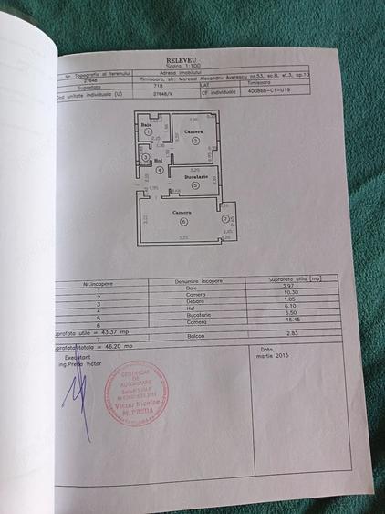 Apartament cu 2 camere decomandat, mobilat în Girocului