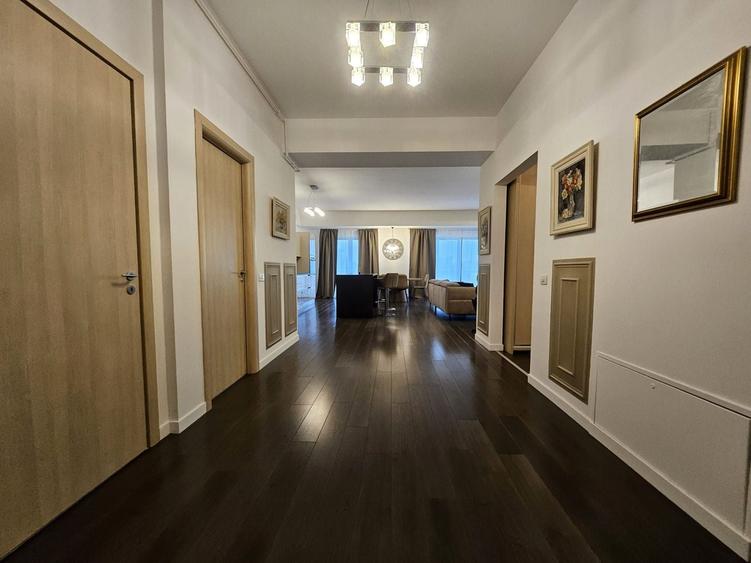 Apartament cu 4 camere, mobilat în Herăstrău