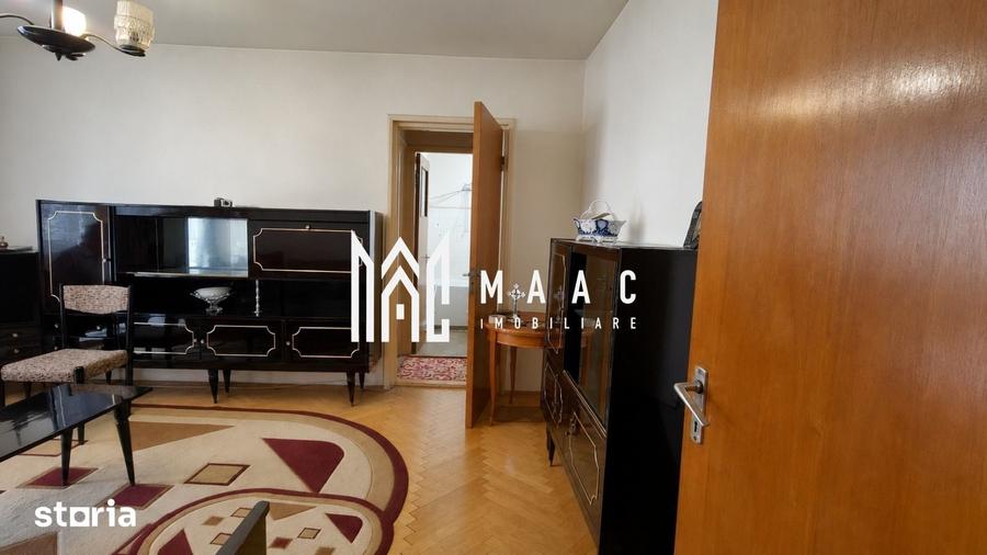 Apartament cu 2 camere semidecomandat, mobilat în Mihai Viteazul