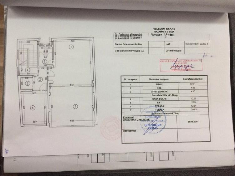 Birou, de 800 mp, în Beller