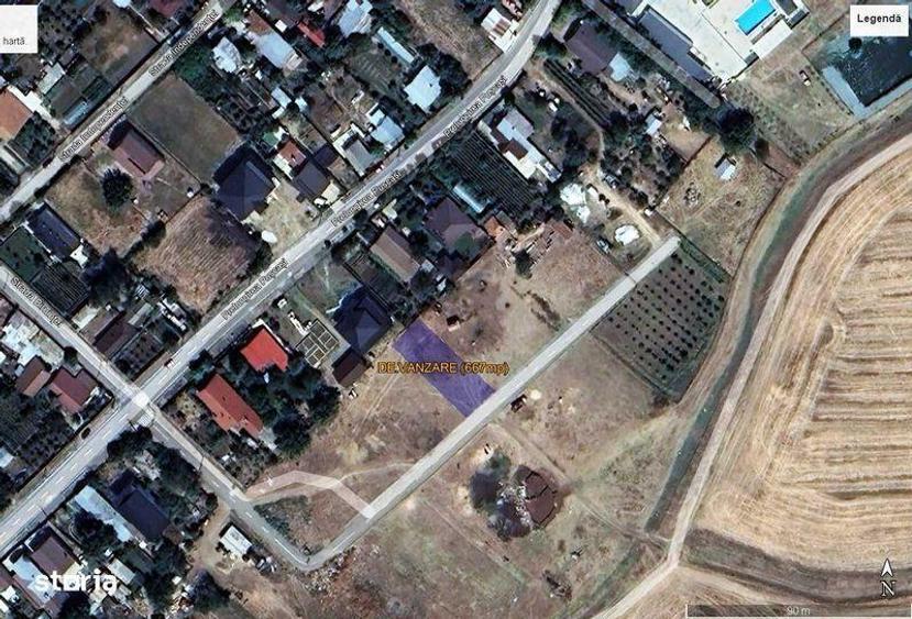 Teren de 667 mp, în Central