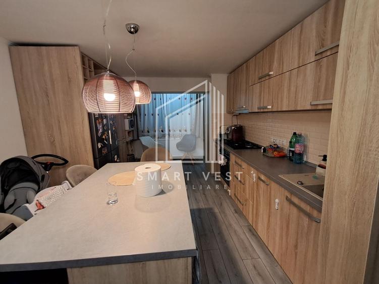 Apartament cu 4 camere decomandat, mobilat în Micro 17
