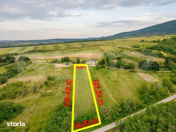 Teren de 2917 mp, în Meseșenii de Jos