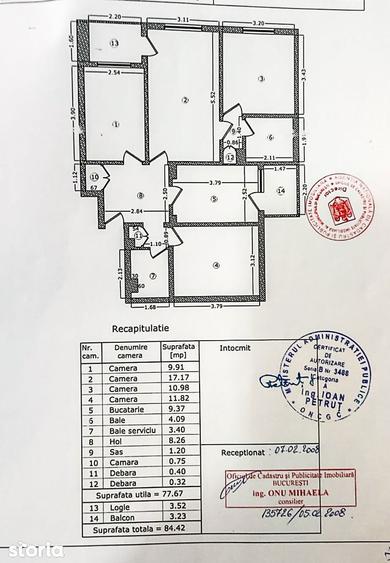 Apartament cu 4 camere semidecomandat în Tudor Vladimirescu