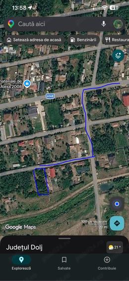 Teren de 1200 mp, în Cernat