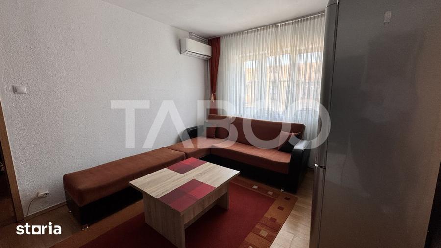 Apartament cu 2 camere semidecomandat, mobilat în Mihai Viteazul