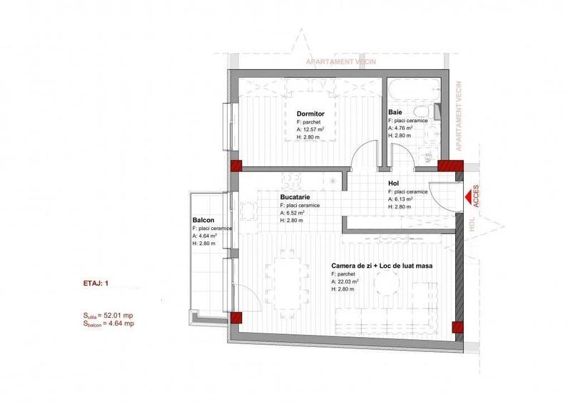 Apartament 2 camere | Bloc nou | Marasti | Zona strazii Dambovitei! - 6