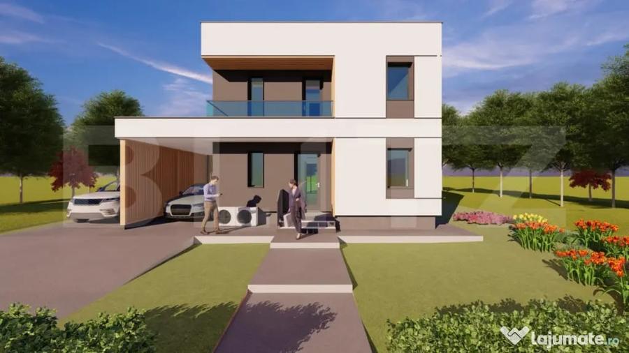 Casă cu 5 camere cu Teren 800 Mp în Sopor