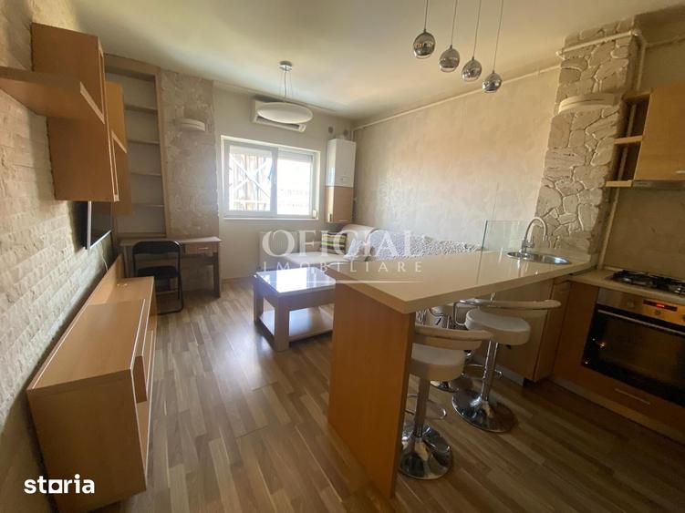 Apartament cu 2 camere semidecomandat, mobilat în Zorilor