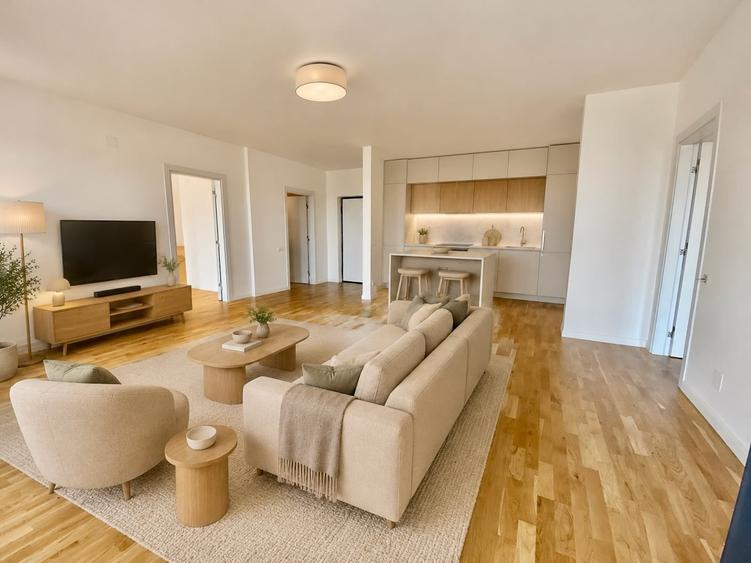 Apartament 2 camere terasă logie 14 mp, bloc boutique, A0, OMV Pipera - 5