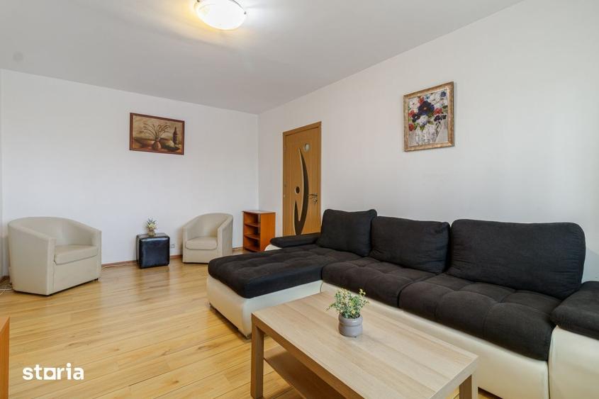 Apartament cu 2 camere, mobilat în Tineretului