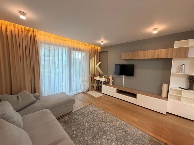 Apartament cu 2 camere decomandat, mobilat în Herăstrău
