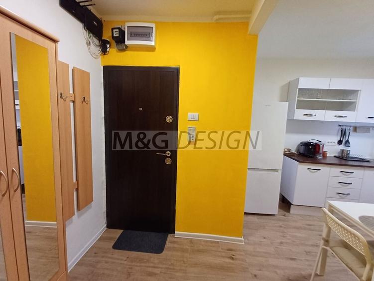Apartament cu 2 camere semidecomandat, mobilat în Take Ionescu